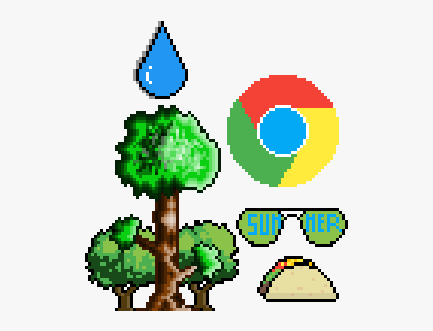 Terraria Tree Png, Transparent Png, Free Download