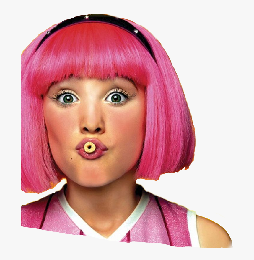 #betameches #stephanie #lazytown #cheerios #pink #girl - Stephanie Lazy Town Ass, HD Png Download, Free Download