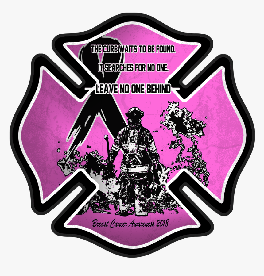 Breast Cancer Awareness Fire Decal - Firefighter Of Us Logo, HD Png Download, Free Download