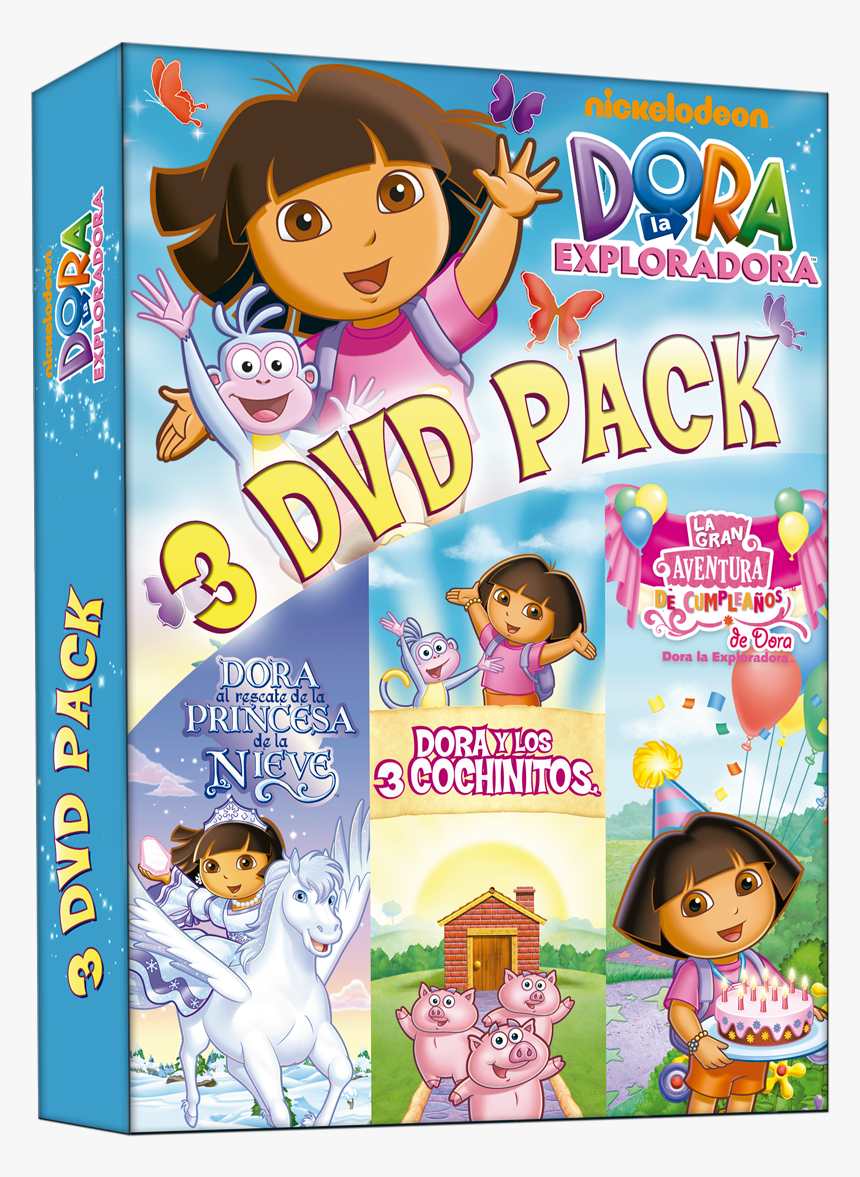 Box Set Dora - Cartoon, HD Png Download, Free Download