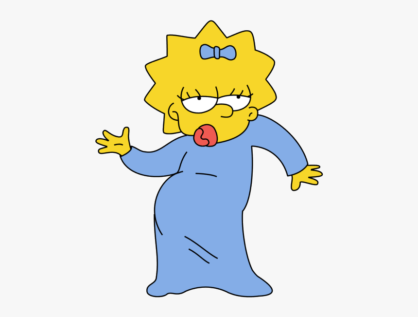 Maggie Simpson, HD Png Download, Free Download