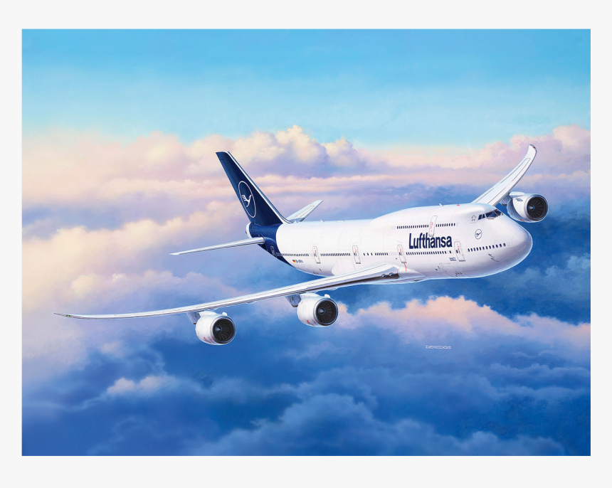 1 144 Revell 747 8 Lufthansa, HD Png Download, Free Download