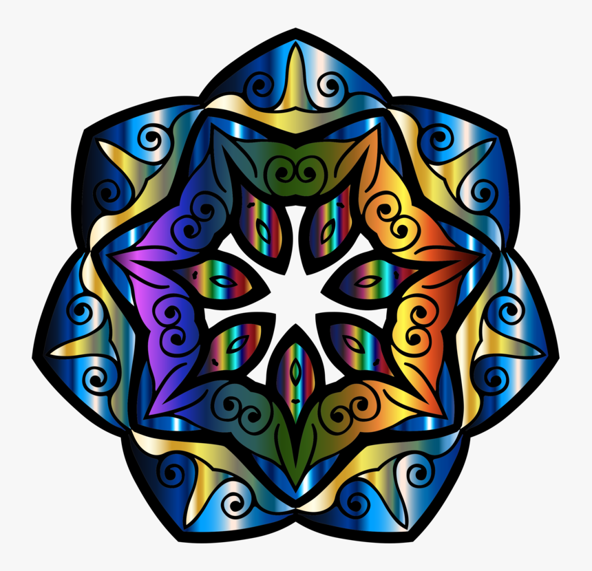 Visual Arts,flower,symmetry - Simetria En Las Artes Visuales, HD Png Download, Free Download