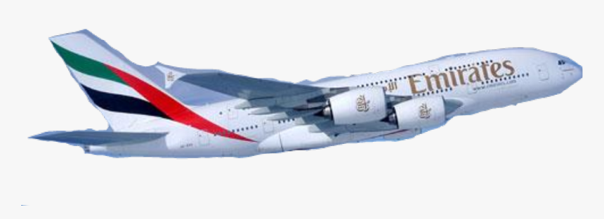 #plane - Emirates A380, HD Png Download, Free Download
