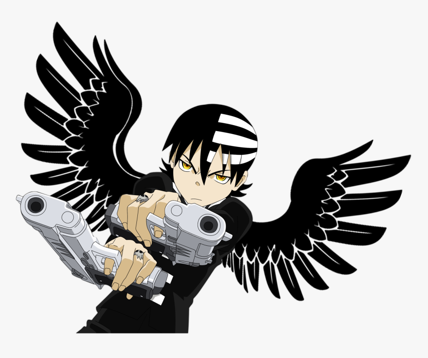 Angel With A Shotgun Png - Death The Kid Soul Eater Png, Transparent Png, Free Download