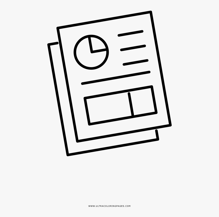 Documents Coloring Page, HD Png Download, Free Download
