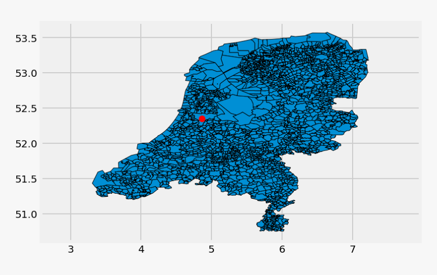 Squased Map - Shape Of The Netherlands, HD Png Download, Free Download