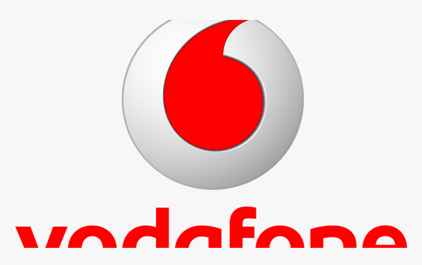 Logo Vodafone Vector - Logo With Red Apostrophe, HD Png Download, Free Download