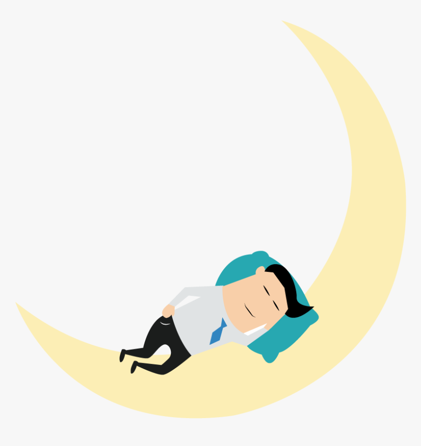 Sleeping Man Icon 512 - Illustration, HD Png Download, Free Download