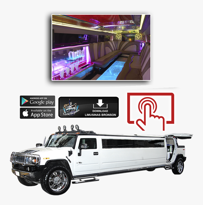 Hummer H2 App Individual - Limousine, HD Png Download, Free Download