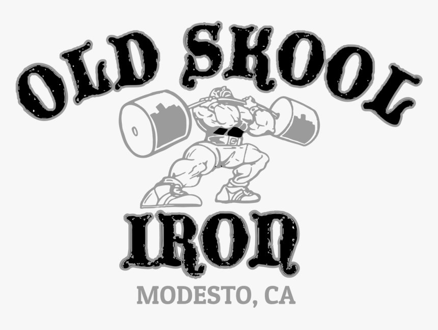 Old Skool Iron - Cartoon, HD Png Download, Free Download