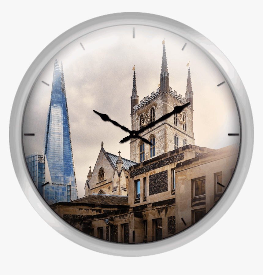 Southwark Cathedral And The Shard - Skyscraper, HD Png Download, Free Download