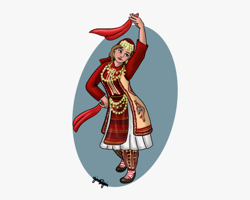 Albanian And History Moj - Albanian Traditional Vlore Clothes, HD Png Download, Free Download
