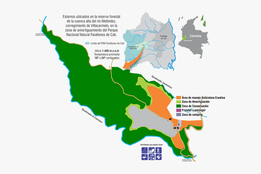 Mapa De Colombia , Png Download - Colombia, Transparent Png, Free Download