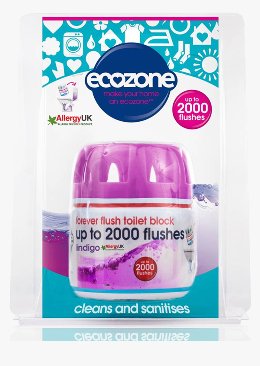 Ecozone Forever Flush Indigo - Toiletverfrisser In Spoelwater, HD Png Download, Free Download
