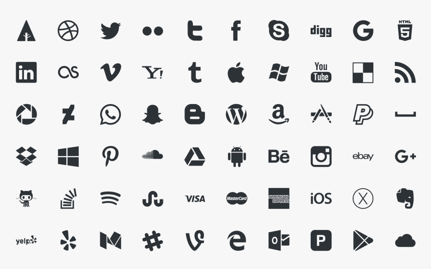 466 4662325 500 best social media icons psd ai png