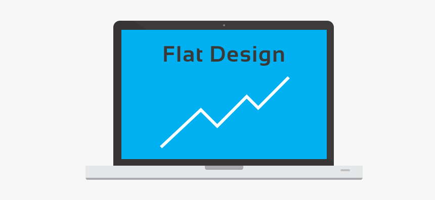 Flat Design Is More Than Just A Trend - Led-backlit Lcd Display, HD Png Download, Free Download