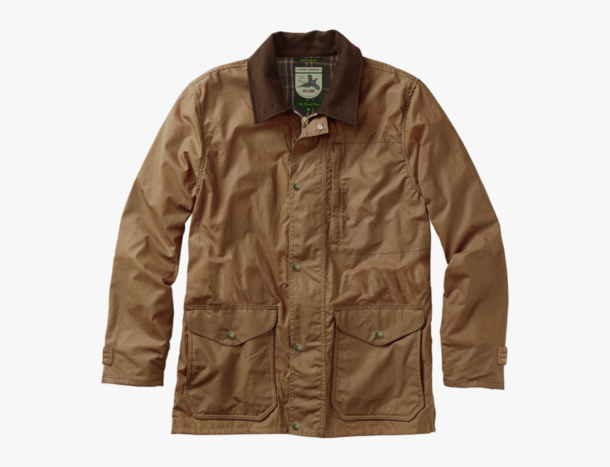 Waxed Briar Jacket Field Tan - Zipper, HD Png Download, Free Download