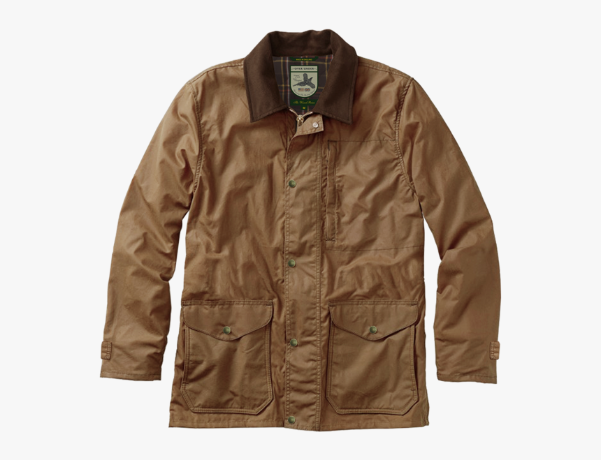 Waxed Briar Jacket Field Tan - Zipper, HD Png Download - kindpng