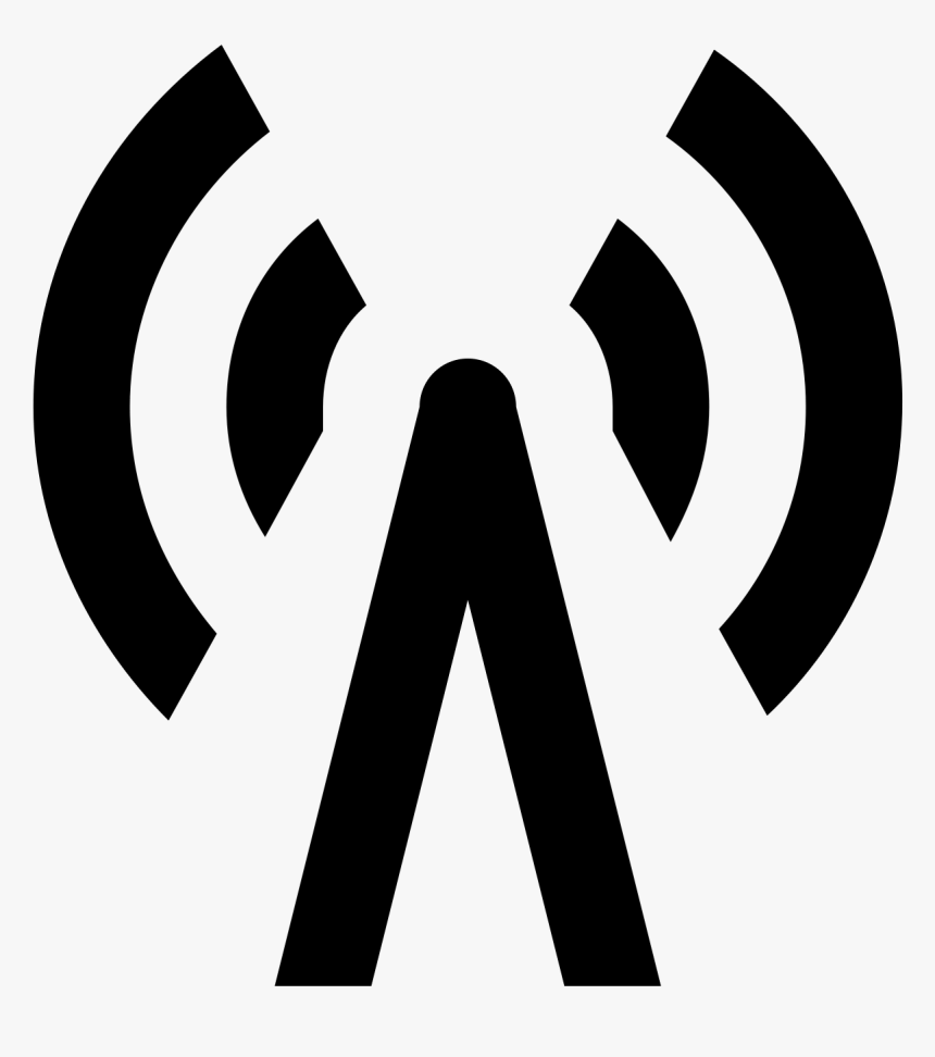 This Is A Triangular Shaped Icon Depicting A Radio - Sign, HD Png Download, Free Download