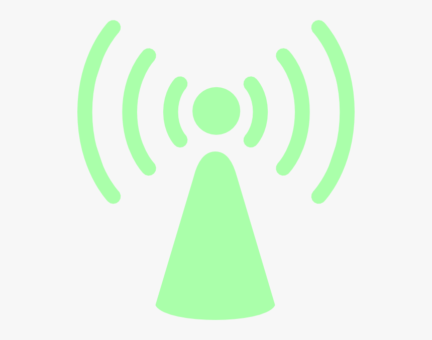 Tower Light Green Clipart - Wireless Access Point, HD Png Download, Free Download