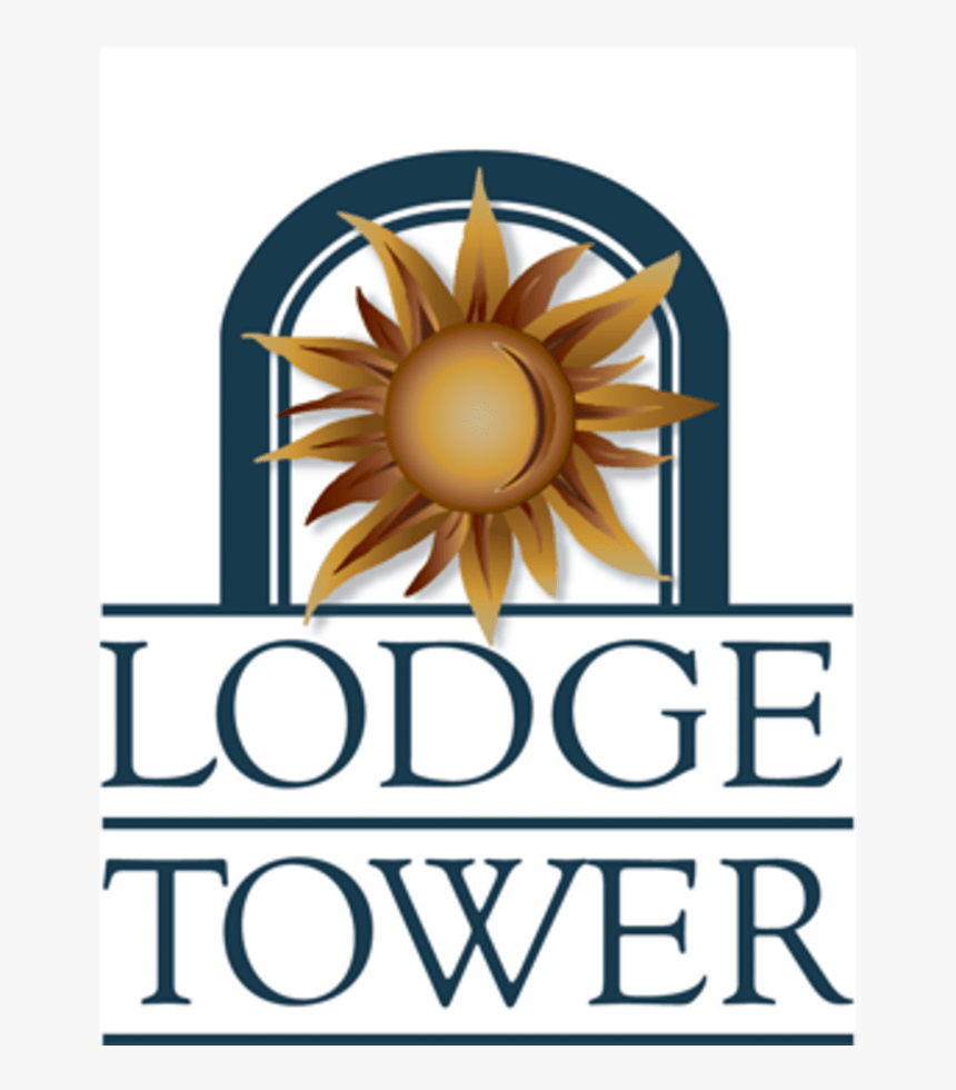 Lodge Tower Logo - Graphic Design, HD Png Download, Free Download