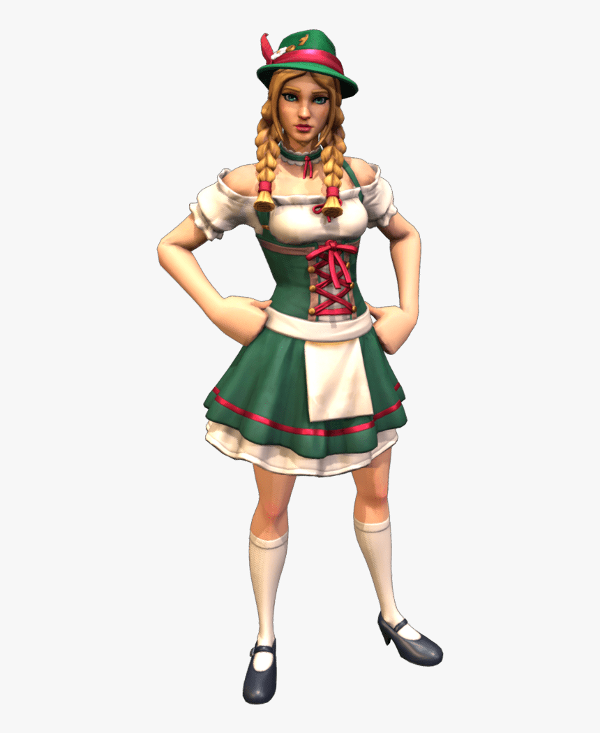 Heidi Outfit - Heidi Skin Fortnite Png, Transparent Png, Free Download