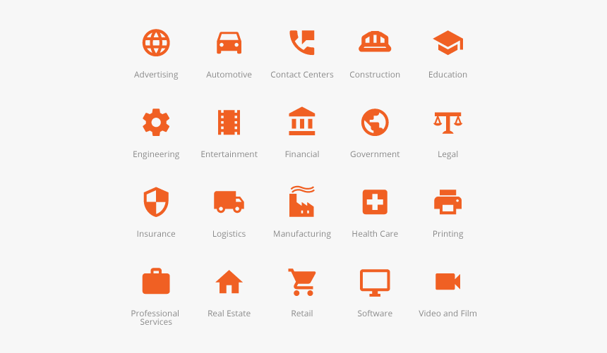 Open Industry Icons - Provest Llc, HD Png Download, Free Download