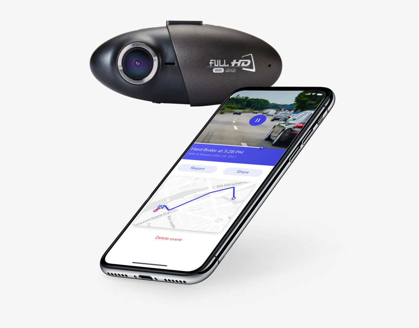 Nexar Powered Dashcam, HD Png Download, Free Download