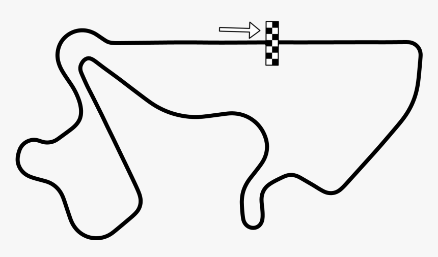 Autopolis Circuit Map, HD Png Download, Free Download