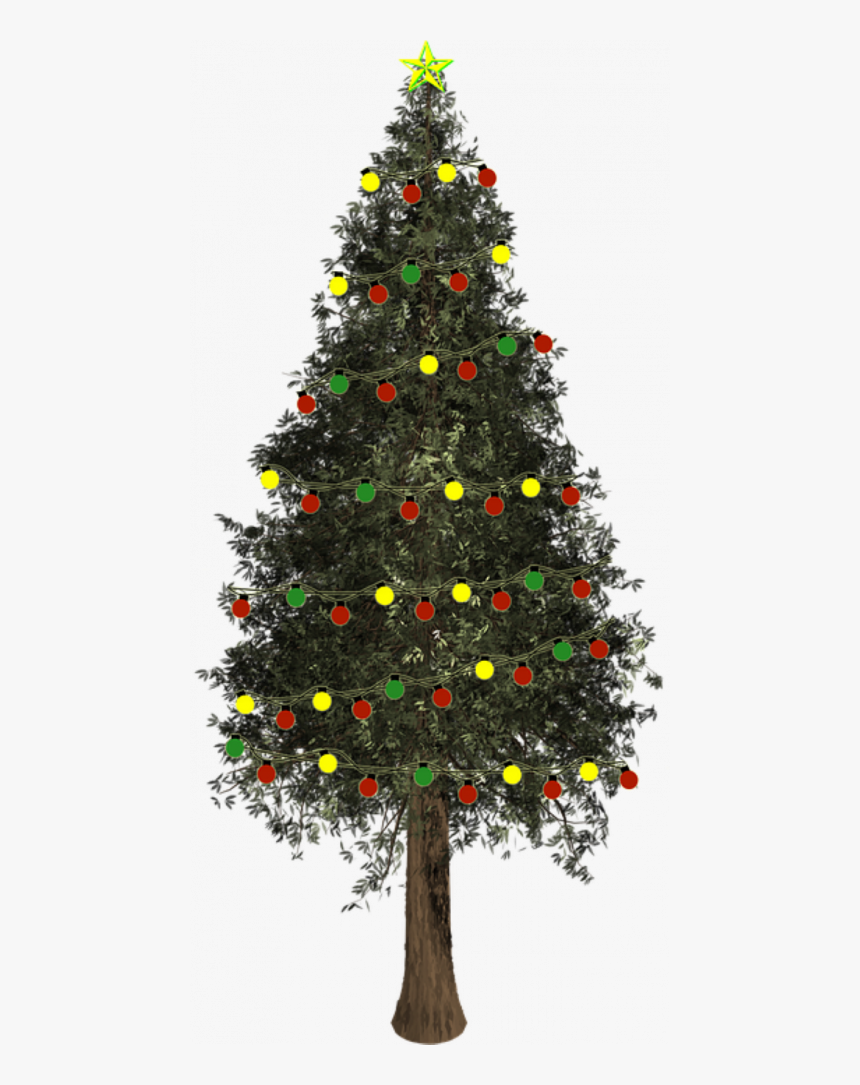 Png Christmas Tree Light, Transparent Png, Free Download