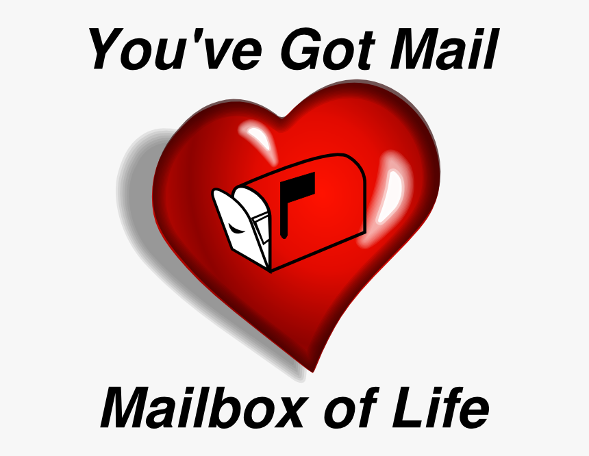 Mailbox Of Life You Ve Got Mail Svg Clip Arts - You Ve Got Mail Mailbox, HD Png Download, Free Download
