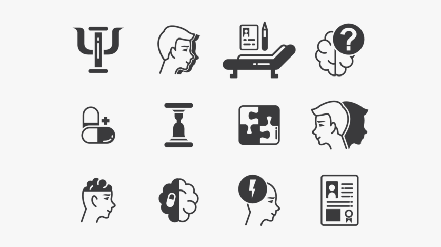 Psychology Icon Vector Free, HD Png Download, Free Download