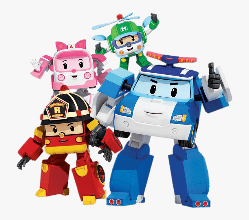 Robocar Poli Personajes - Robocar Poli, HD Png Download, Free Download