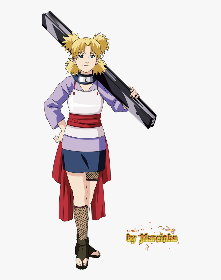 Naruto Temari Render, HD Png Download, Free Download