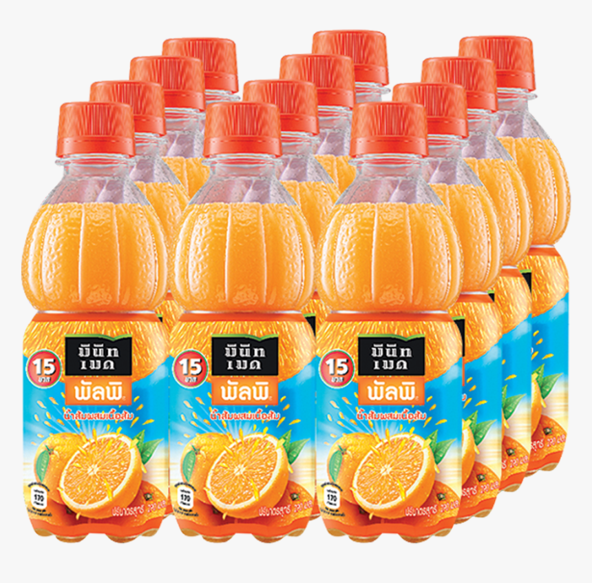 โปรโมชั่น Minute Maid Orange Juice 290 Ml X12 Www - Orange Drink, HD Png Download, Free Download