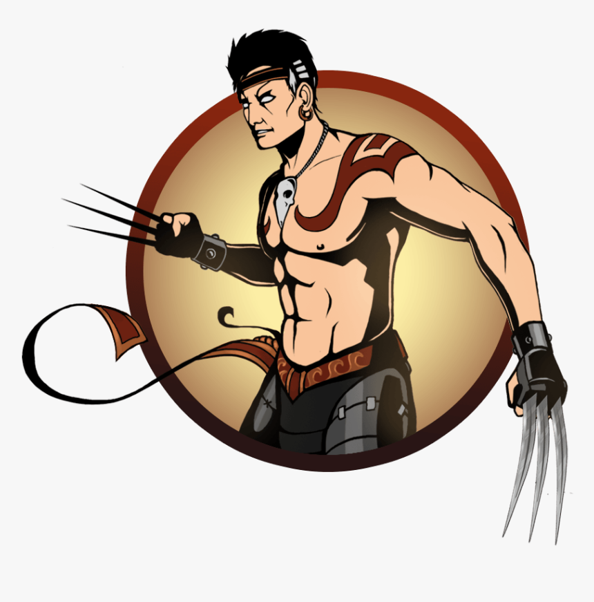 Рисунок тени из shadow fight