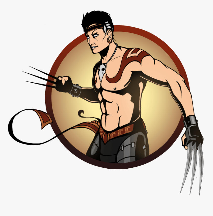 Shadow Fight 2 Personajes , Png Download - Nunchaku Shadow Fight 2, Transparent Png, Free Download