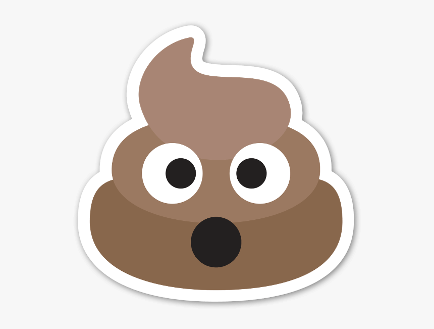 Caca Pegatina - Cartoon Poop Png, Transparent Png, Free Download