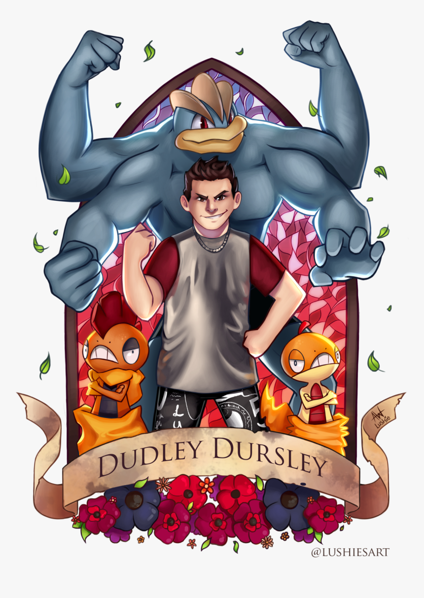 Dudley Dursley
surprise, Muggles Can Have Pokemon Too - Pokemon Neville Longbottom, HD Png Download, Free Download