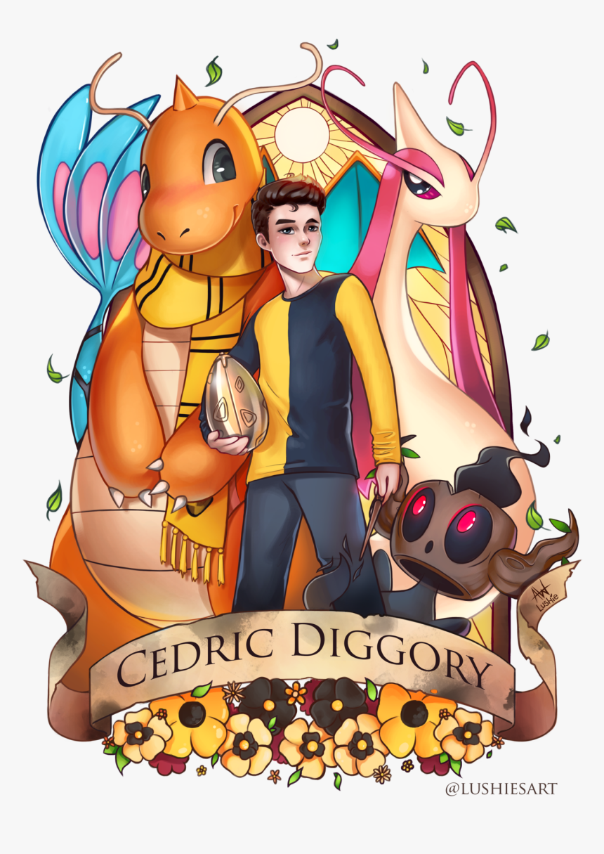 Harry Potter Pokemon Crossover Cedric, HD Png Download, Free Download