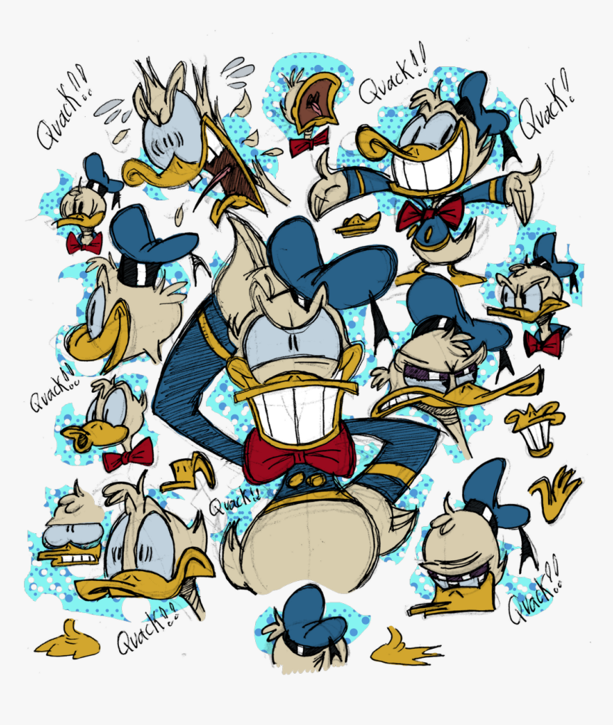 Donald Duck Angry Ducktales, HD Png Download, Free Download