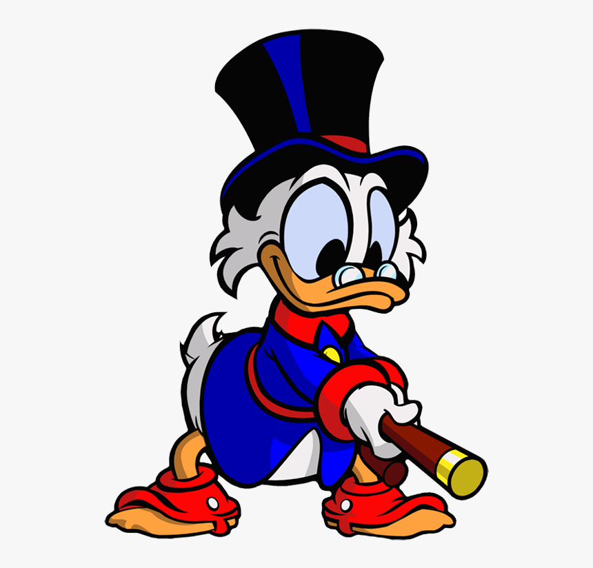 Scrooge Mcduck Clipart By9lxc Clipart - Ducktales Remastered Scrooge Mcduck, HD Png Download, Free Download