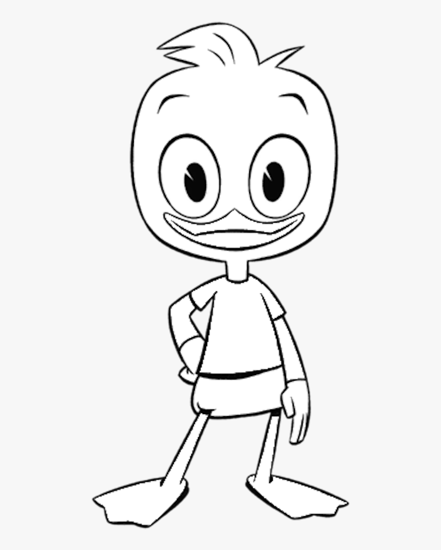 Dewey Ducktales Coloring Page - Ducktales 2017 Ducktales Coloring Page...