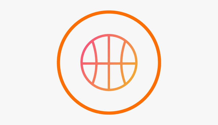 Approach Icons-13 - Basketball Outline, HD Png Download, Free Download