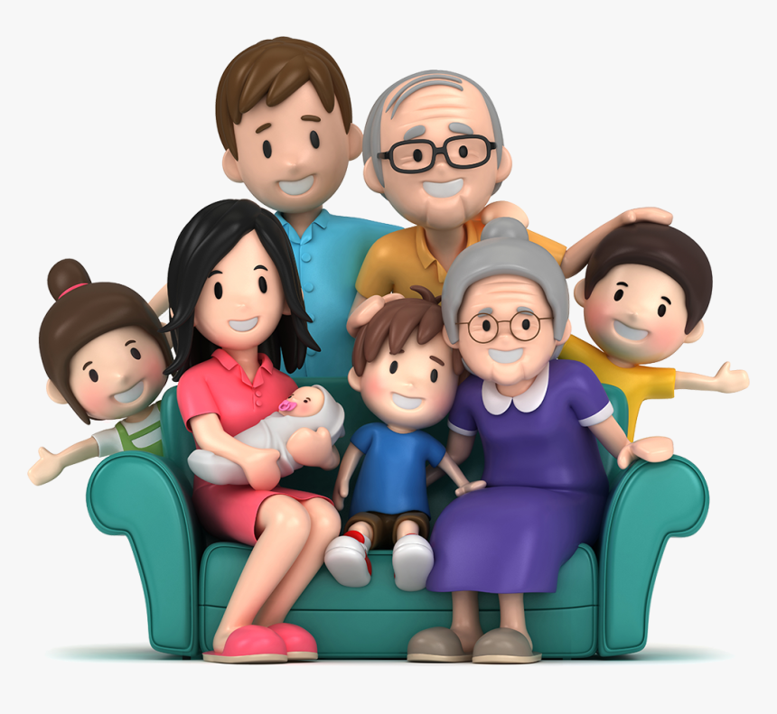 Free Download Happy Family Clipart Family Clip Art - My Family Clipart, HD Png Download, Free Download