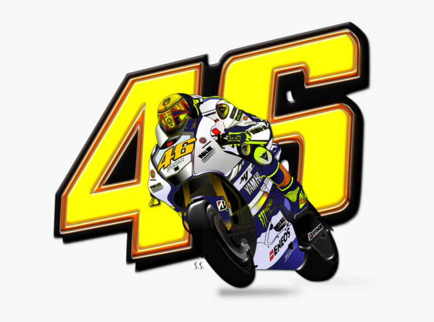 Valentino Rossi Logo Vector, HD Png Download - kindpng