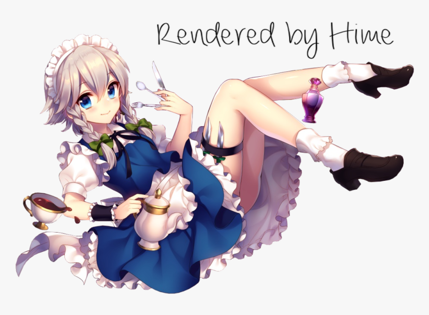 Sakuya Izayoi Render, HD Png Download, Free Download