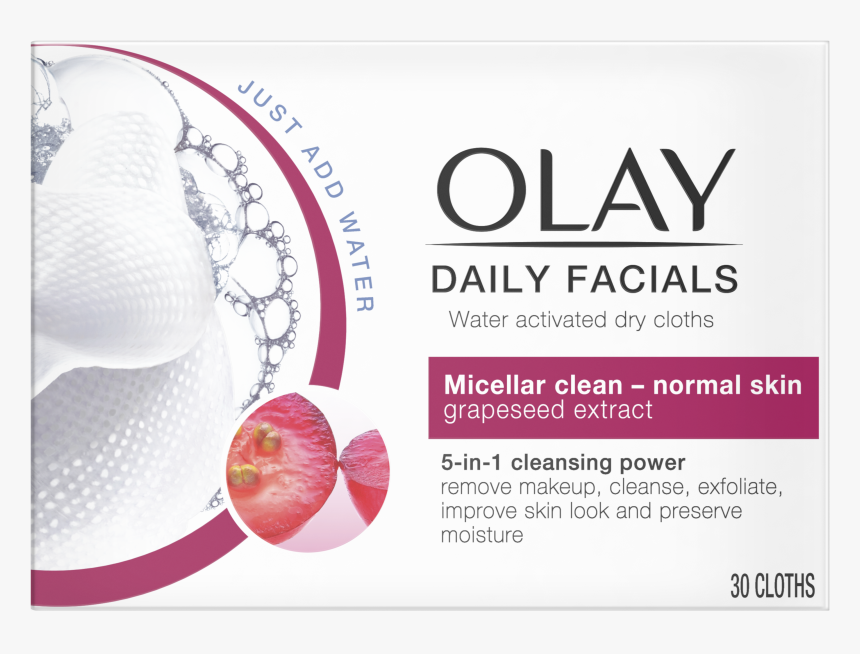 Olay Daily Facials 5 In 1, HD Png Download, Free Download