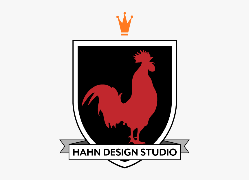Hahn Design Studio Logo Emblem - Rooster, HD Png Download, Free Download